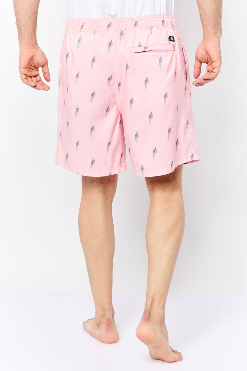 DOCKERS Men Allover Print Board Shorts, Multicolor - Image 3