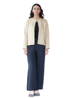 Cream Textured Jacket - pzsku/Z7E2C0A4A28F329EA26C5Z/45/_/1726905059/54ef0821-4272-4c8d-b261-b2c14b7dbea0