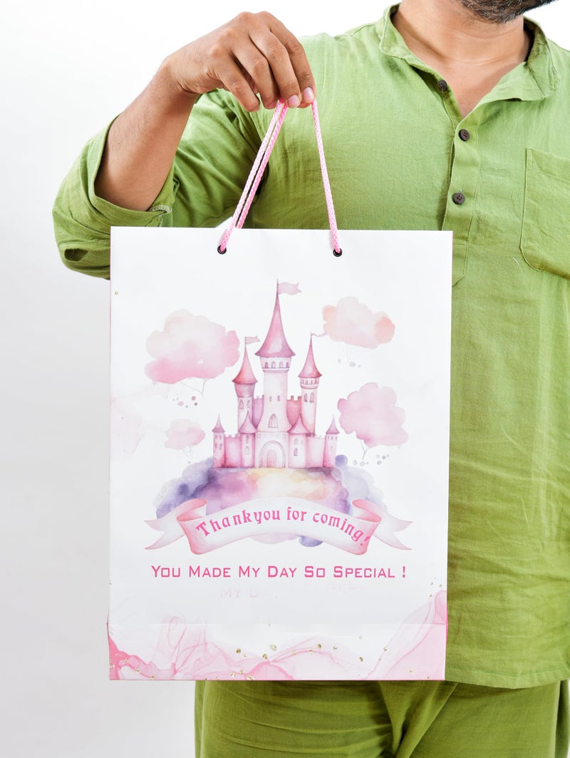 PPJ ® - HAPPY BIRTHDAY CARTOON/CASTLE THEME PARTY (30 Pcs.) PAPER CARRY BAG, 10 Inch X 12 Inch X 4 Inch RETURN GIFT/HAPPY BIRTHDAY/RETURN GIFTS/GIFTS/GIFT BAGS/GIFT COVERS (MEDIUM) (Pack of 30) - Image 2