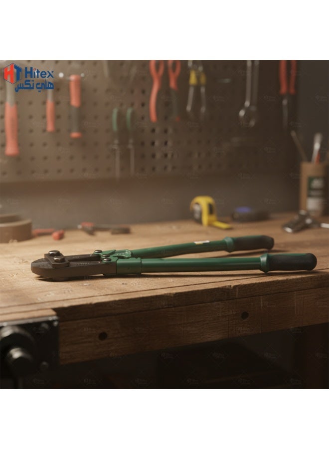 هيتكس قاطعة مسامير شديدة التحمل من يوكن مقاس 14 بوصة | شفرة من فولاذ الكروم فاناديوم، مصنعة بطريقة الحدادة، مقواة ومعالجة حرارياً | أداة احترافية لقطع المسامير مزودة بمقابض مغطاة لتوفير قبضة قوية | قاطعة سلاسل ومسامير - Image 5