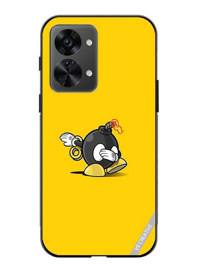 Protective Case Cover For OnePlus Nord 2T Cute Bomb Design Multicolour