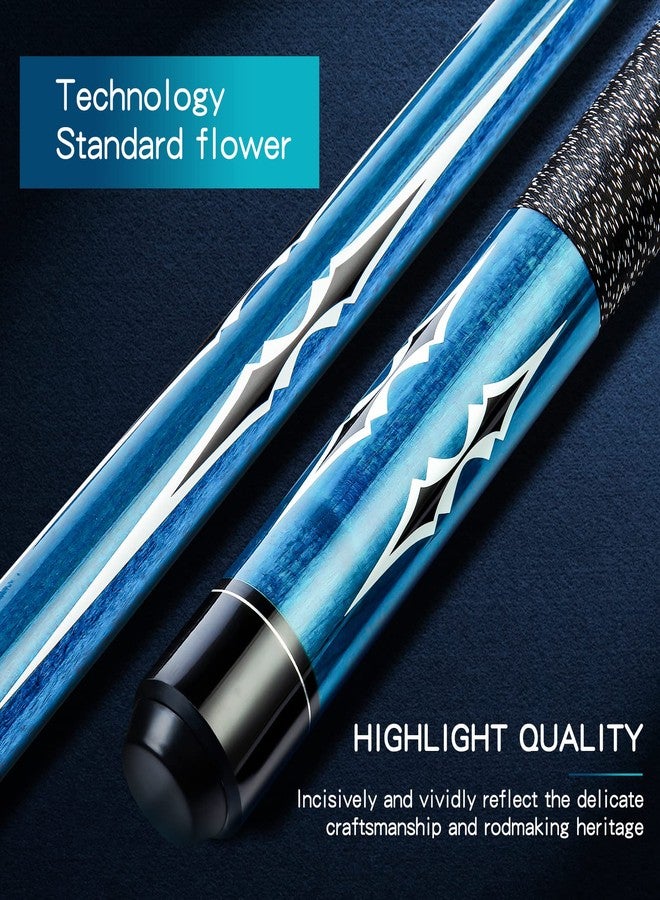 Teekerwan 58 Inch 19oz/20oz Maple Billiard Stick Pool Cue Set 13mm Tip, Hardwood Canadian Maple Professional Billiard Pool Cue Stick (20Oz) - Image 5