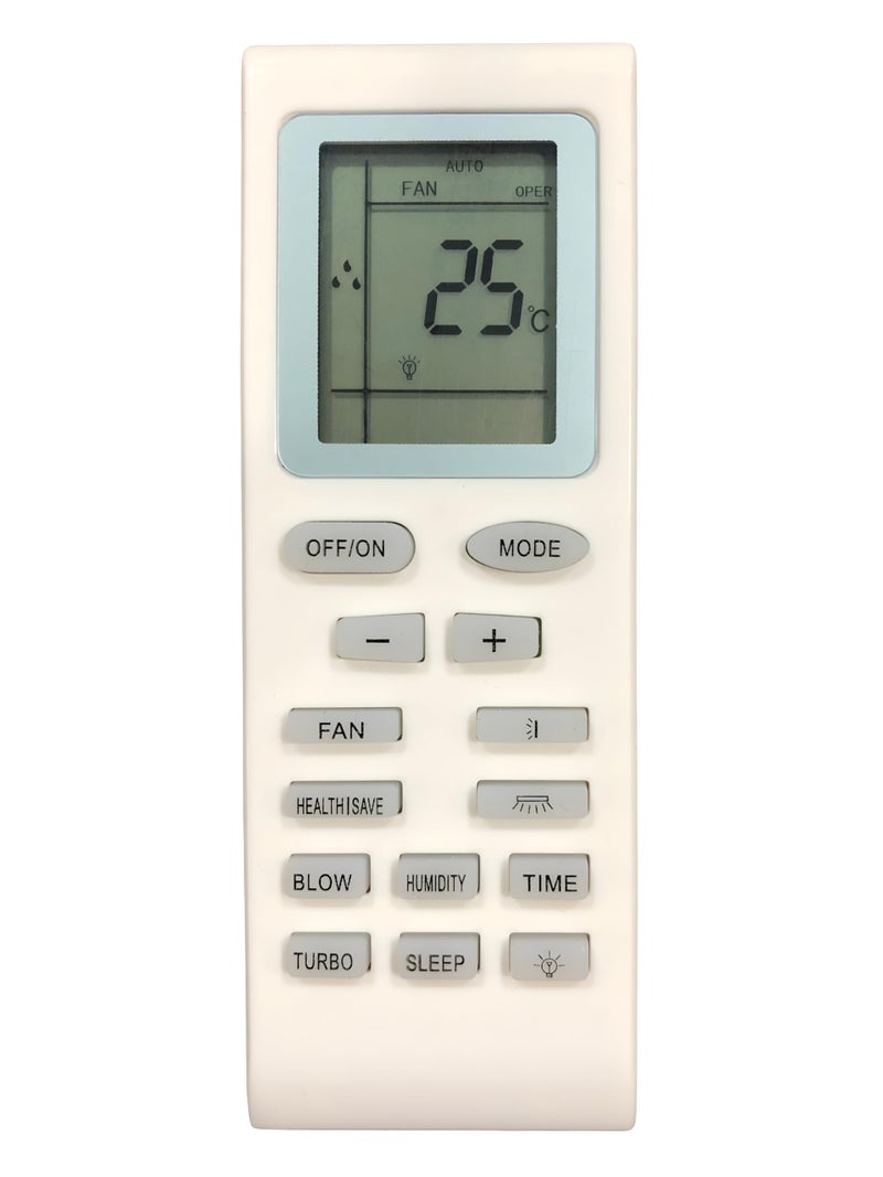 Upix AC Remote No. 18 (No Backlight), Compatible/Replacement for Electrolux AC Remote Control (Exactly Same Remote Will Only Work) - Image 1