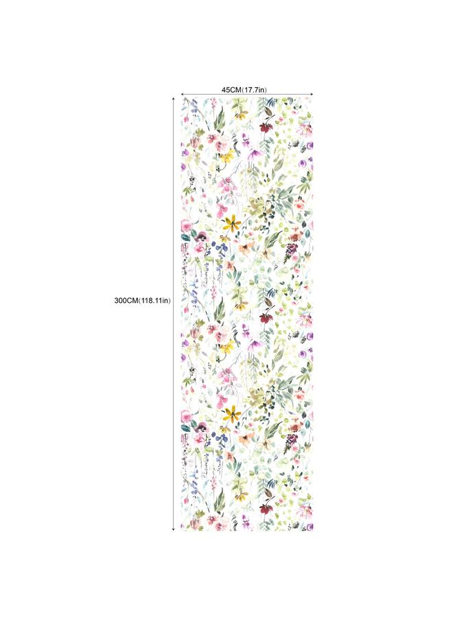 Bluejw Hot Sale Wallpaper Living Room Background Removable Wallpaper Green Plant Flower Seamless Self-adhesive Wallpaper RW131-157 - Image 1