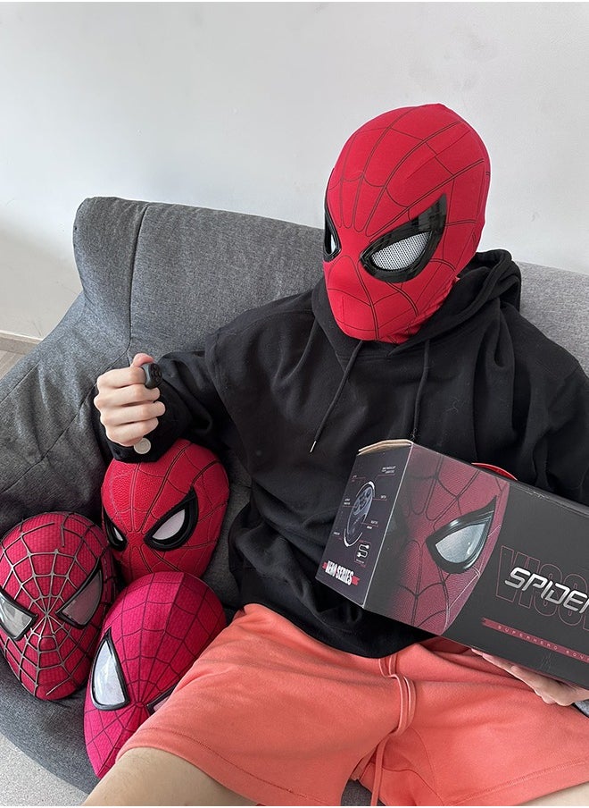 Organizer - Spider Hero Mask, Controlling Mechanical Blinking, Realistic Spider Superhero Mask Cosplay - Image 1