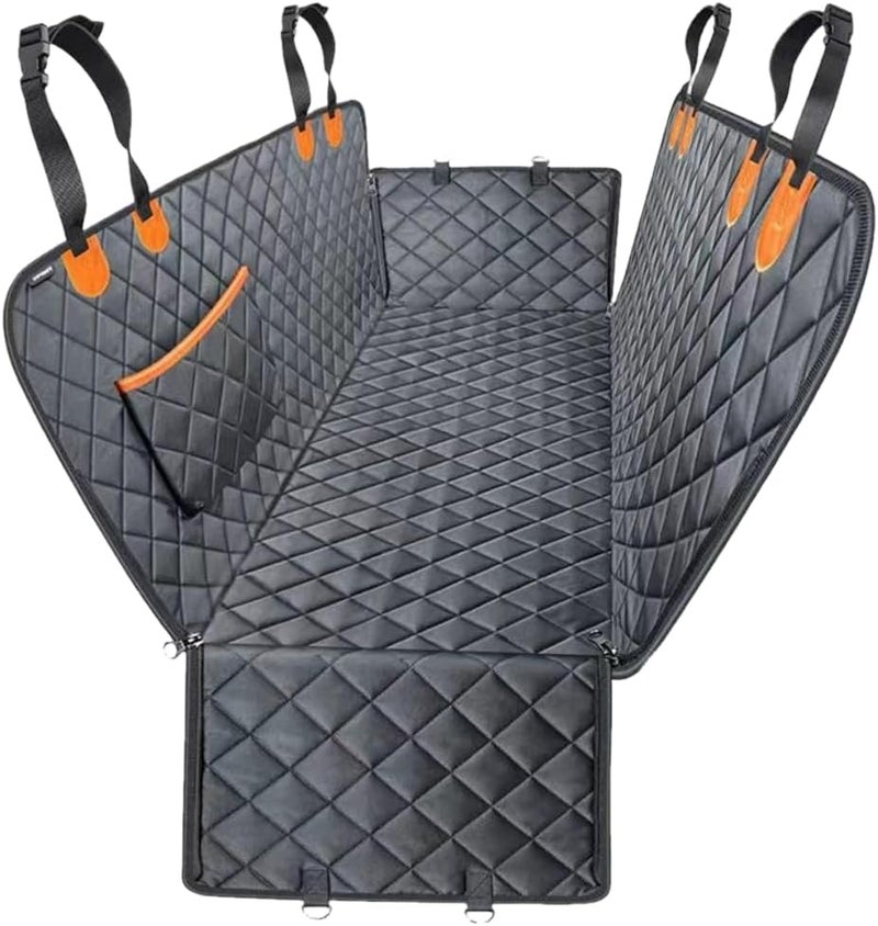 Car Pet Mat for Morgan Plus Six Pinnacle 2025,1PCS Waterproof Wear Resistant Scratch-Resistant Interior Pet Hammock Car Seat Cushion Trunk Liner Easy Wipe Clean,Orange - Image 1
