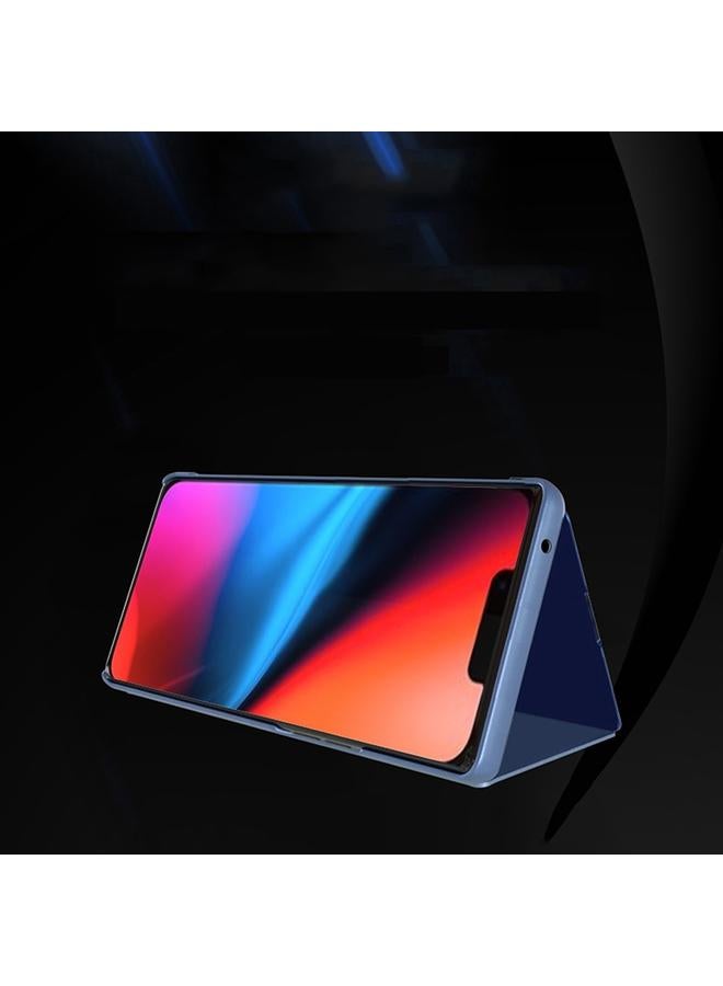 إيروريكس جراب لهاتف iPhone 15 Pro Max مصنوع من الجلد مع حامل وغطاء مرآة أفقي - Image 5