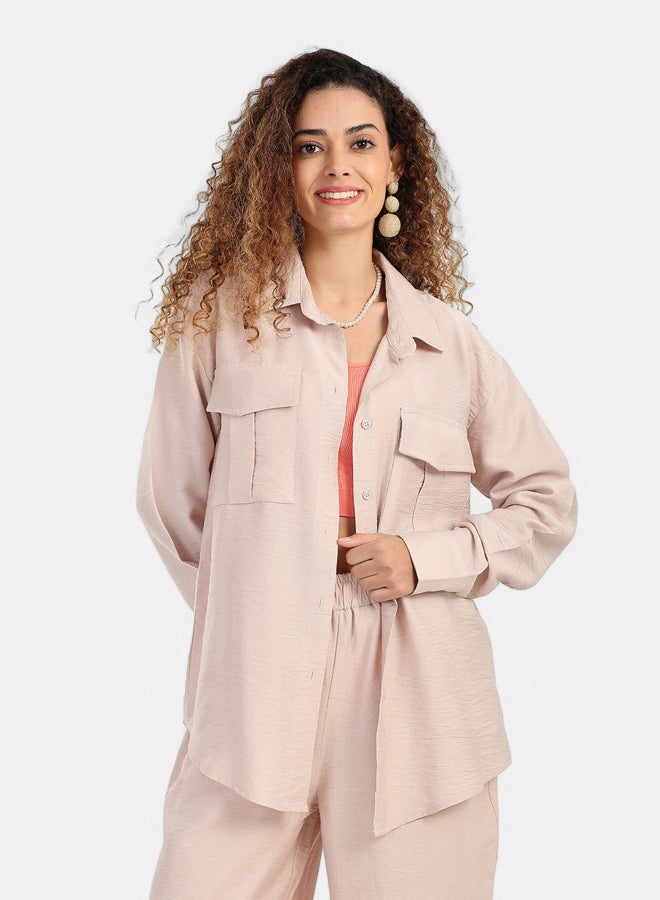 Carina Classic Button-Up Shirt - Image 1
