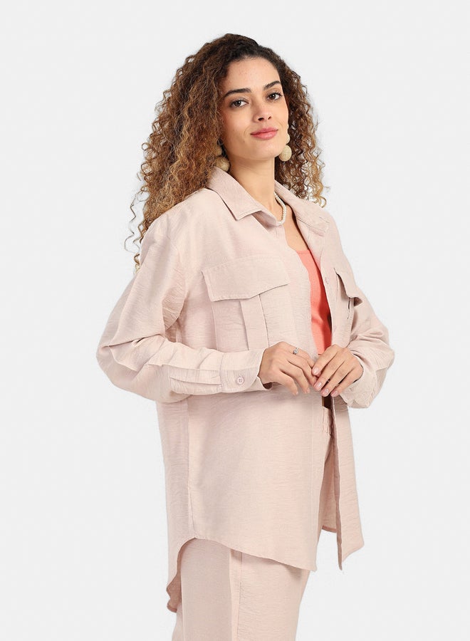 Carina Classic Button-Up Shirt - Image 2