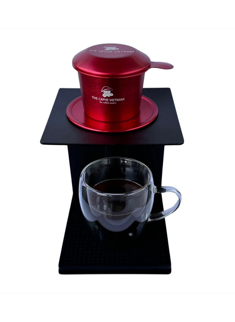 The Caphe Vietnam Combo Gift Set - Premium Quality Yellow Process Whole Bean 250g + Cinnamon Orange + Vietnamese Phin Filter (Red)  - Image 3