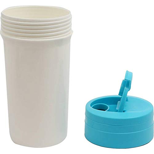 EMNDR Lunch Box and Water Bottle with Spoon for Kids Plastic 2 Container Combo Set for School Kids (Multicolor) - Image 3