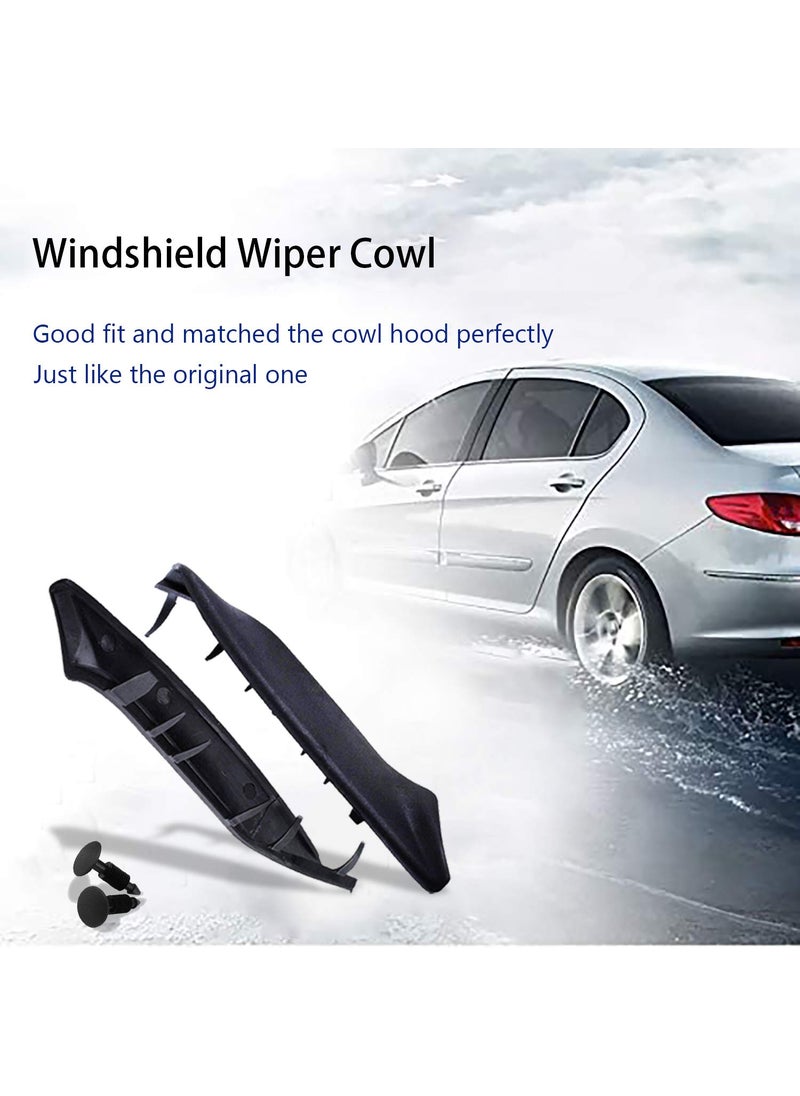 VOFONO VOFONO Early Bus Wiper Cowling Rubber End Pieces for 2004-2008 Ford F-150 and 2006-2008 Lincoln Mark LT  - Image 4