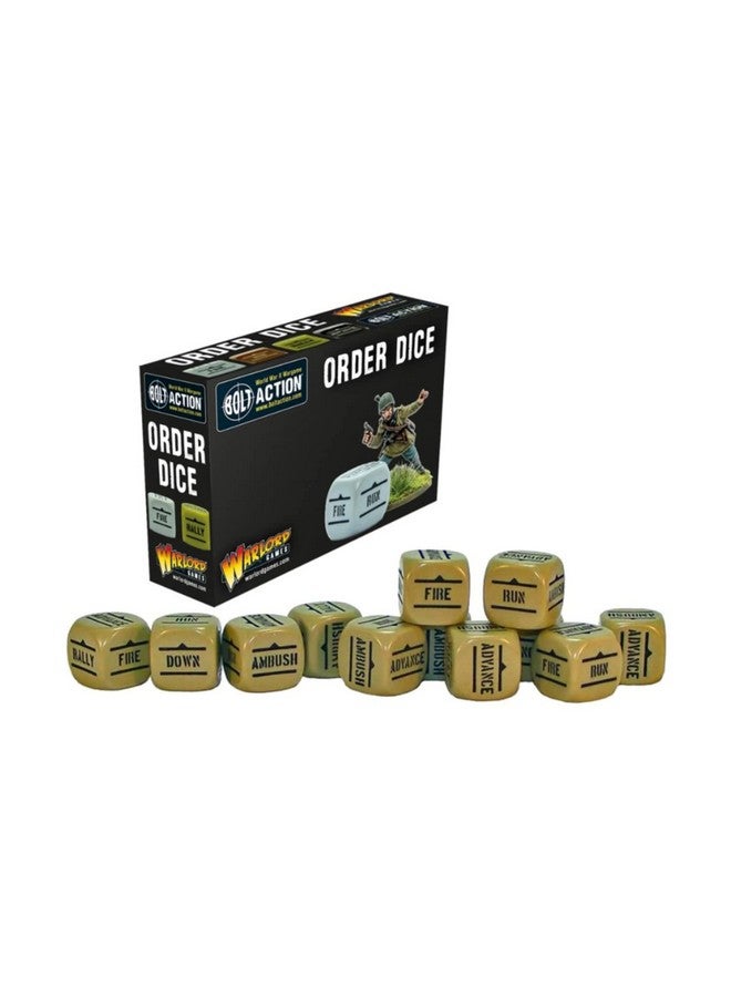Warlord Games Bolt Action Sand Order Dice