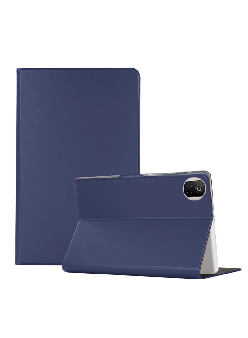 جيماكس غطاء حماية Honor Pad X7 2025 (8.7 بوصة) من جلد PU بقفل مغناطيسي (TCFPSR) - أزرق كحلي - Image 1