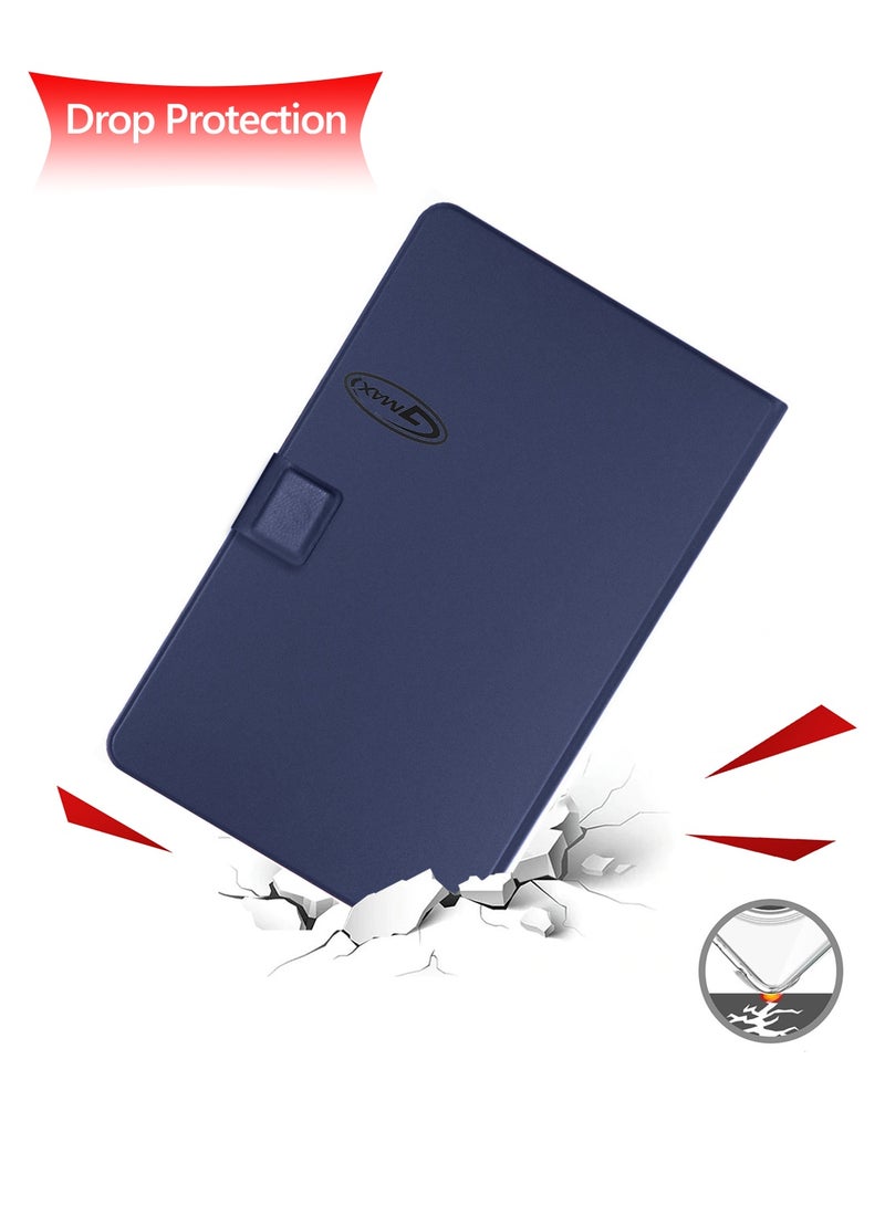 جيماكس غطاء حماية Honor Pad X7 2025 (8.7 بوصة) من جلد PU بقفل مغناطيسي (TCFPSR) - أزرق كحلي - Image 4