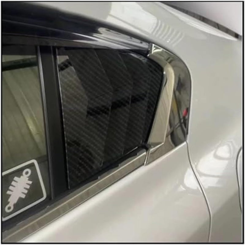 DEMULAX Rear Window Louver Cover for Civic Sedan 2011-2014 - Image 4