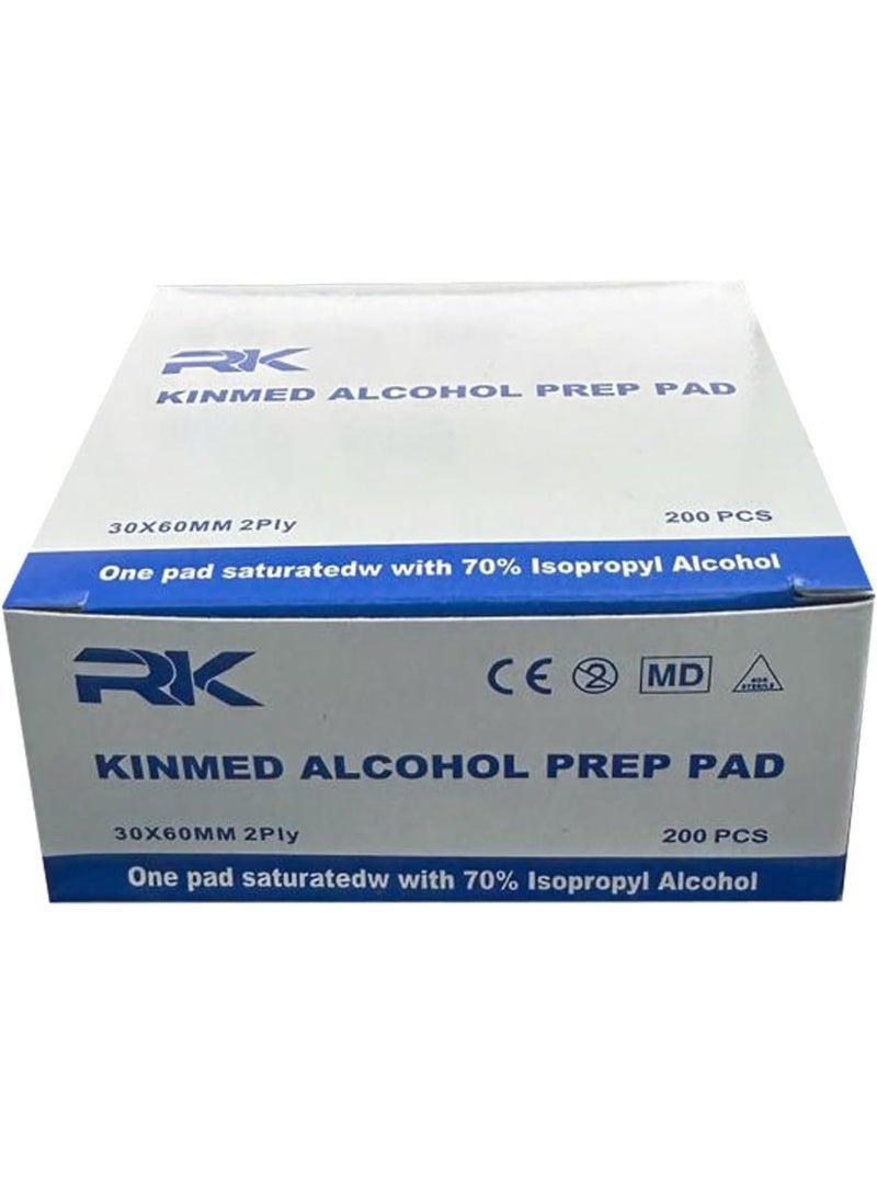 Kinmed Pack Of 2 KINMED 200 PCS MEDICAL ALCOHOL - Image 3