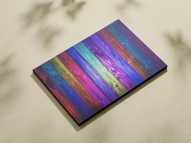 BPA Colorful World HD Canvas Art - Image 3