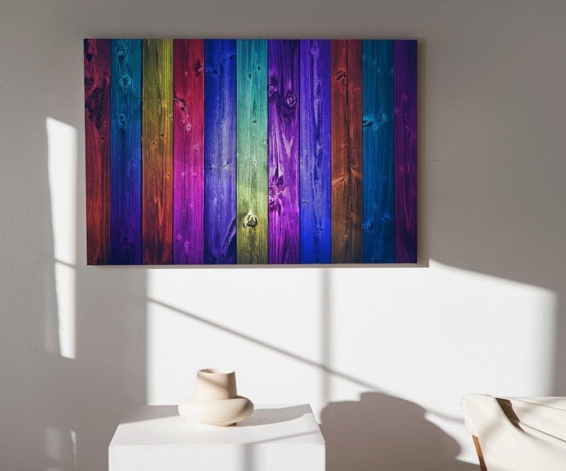 BPA Colorful World HD Canvas Art - Image 2