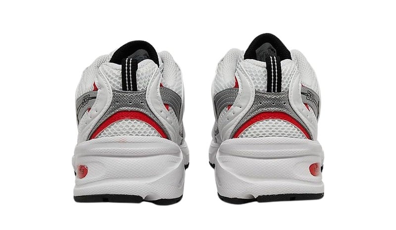 New Balance Unisex 530 Sneaker, Red/White, 7 Men 8.5 Women - Image 3