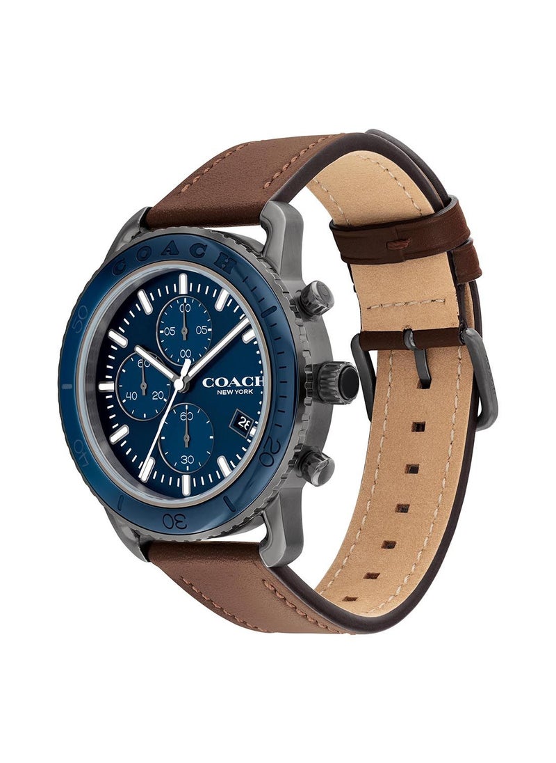 COACH - Watches Cruiser Men's Leather Wrist Watch - 14602610 - Image 1
