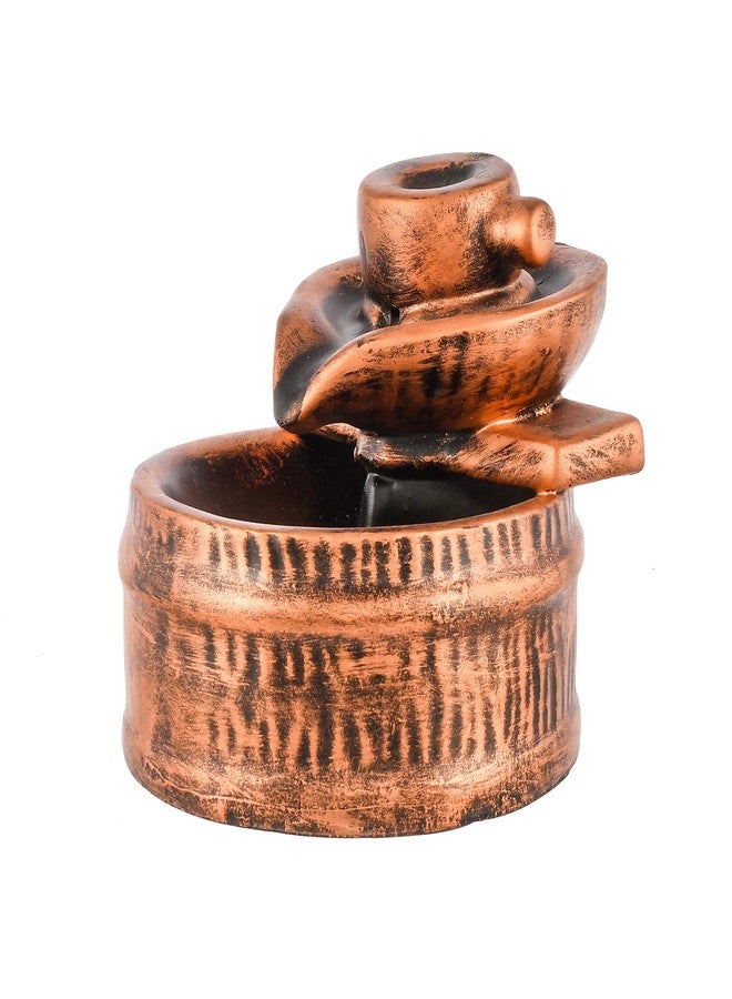 CRAFTAM Polyresin Smoke Backflow Fountain with 20 Free Backflow Cones Showpiece Figurine for Gift (SHIVLING Gold) - Image 3
