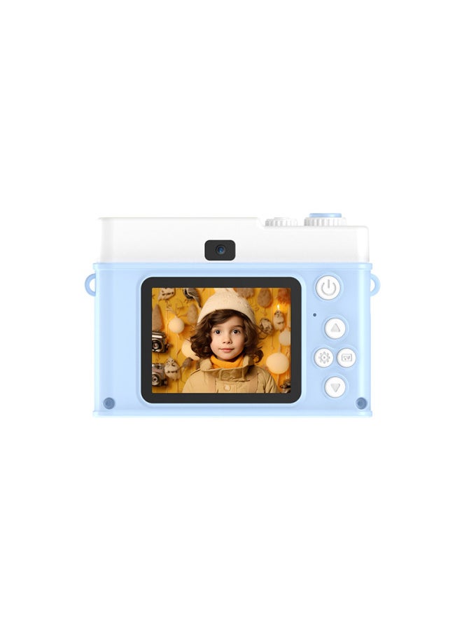 ماركة غير محددة كاميرا رقمية للأطفال في الحرم الجامعي وكاميرا مؤقتة ذاتية Y3 Retro CCD Ultra HD - اللون: أزرق (بدون بطاقة الذاكرة وقارئ البطاقات)  - Image 1