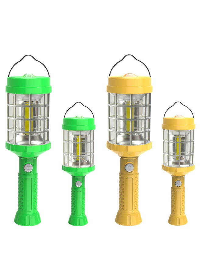 Loquat Outdoor LED Rechargeable Auto Repair Work Light Site COB Lighting Emergency Mobile Super Bright Light Machine Tool Repair Light-Power:Hb2799a Large Charging - Image 5