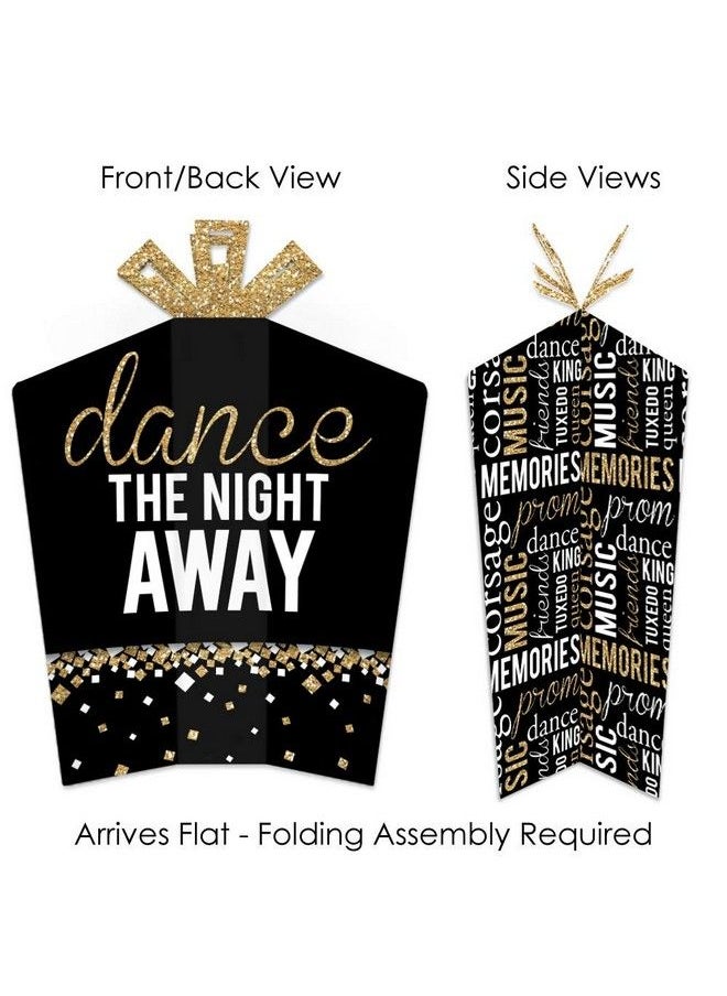 Big Dot of Happiness - Prom Table Decorations Prom Night Party Fold And Flare Centerpieces 10 Count - Image 1