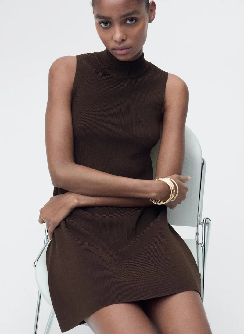 MANGO Sleeveless Mini Dress