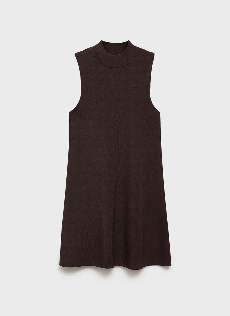MANGO Sleeveless Mini Dress