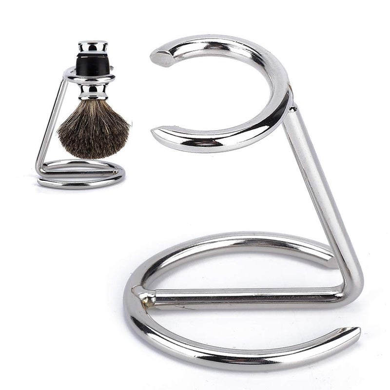 Stainless Steel Shaving Brush Stand Holder For Personal And Barber Salon Use - Image 5
