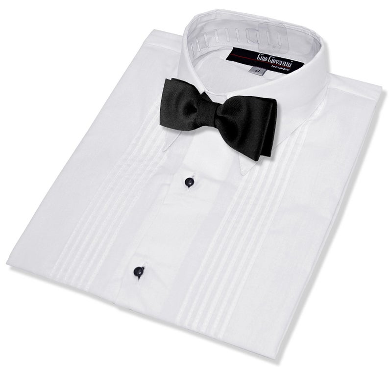 Gino Giovanni GN210 Boy's Formal Dresswear Tuxedo Set Black 14 - Image 4