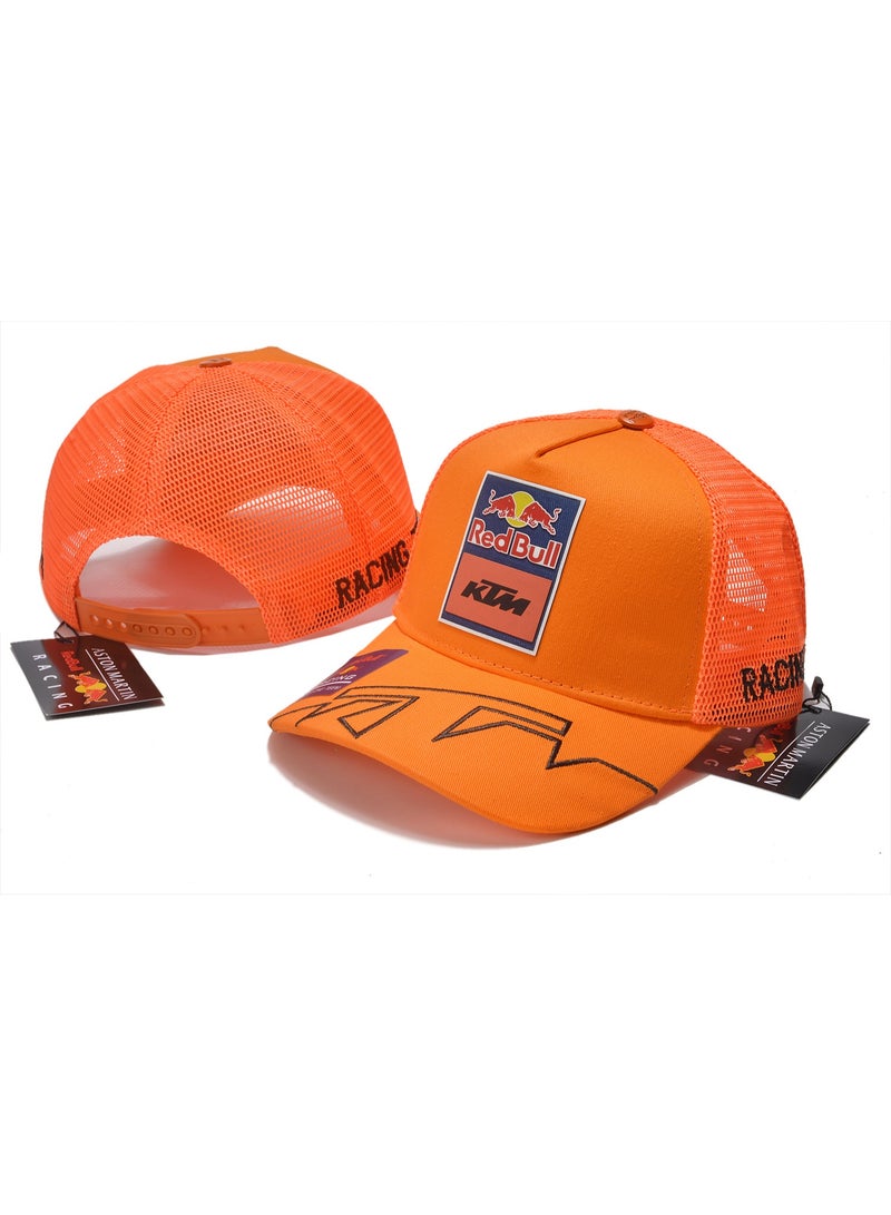 Red Bull قبعة شاحنة برتقالية من ريد بول KTM ريسينغ