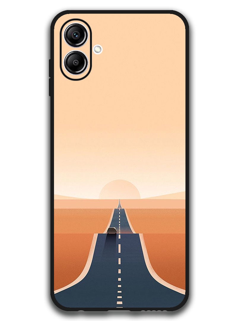 Theodor Protective Case Anti Scratch Shock Proof Bumper Cover For Samsung Galaxy A06 Long Road - Image 1