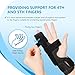 joingood Pinky Finger Splint Boxer Fracture Splint Metacarpal Splint for 4th or 5th Finger Finger Splint for Broken Finger Trigger Finger Arthritis Tendonitis Fits for Left Right HandMeshXS - Image 4