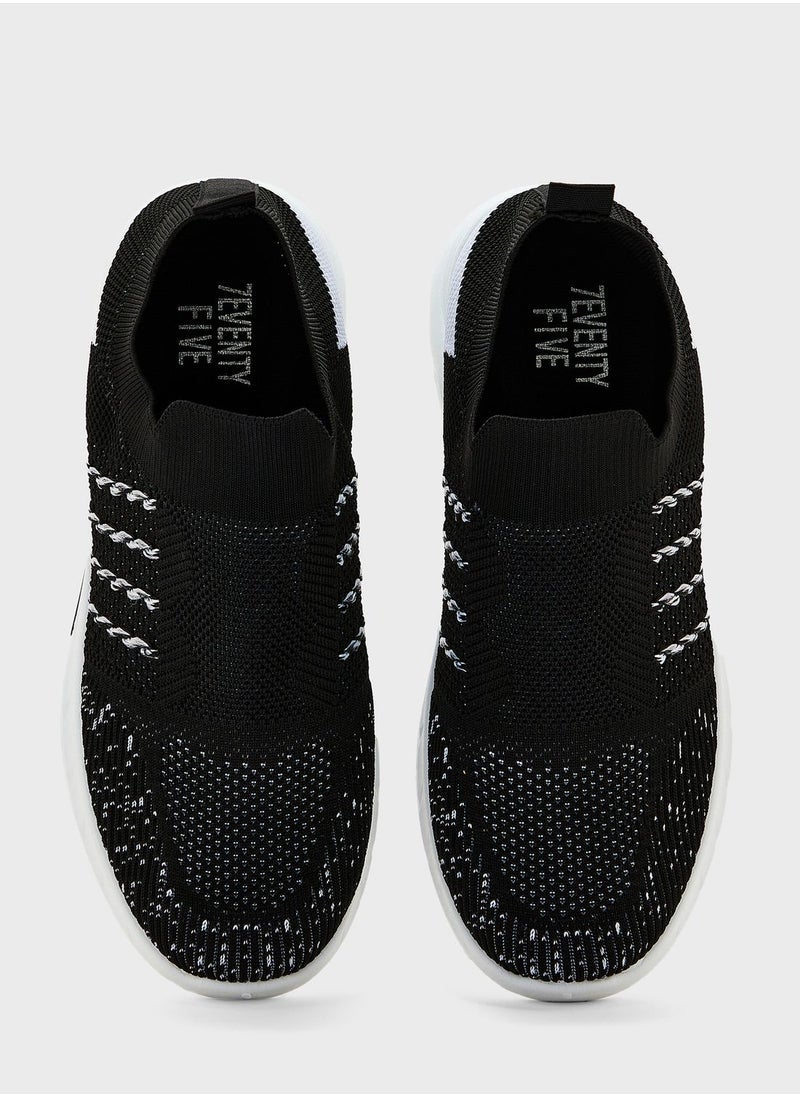 Seventy Five - Knitted Slip Ons - Image 1