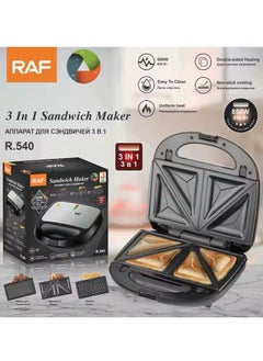 RAF Sandwich Maker 3 In 1 - 850 W. - R.540  - Image 3