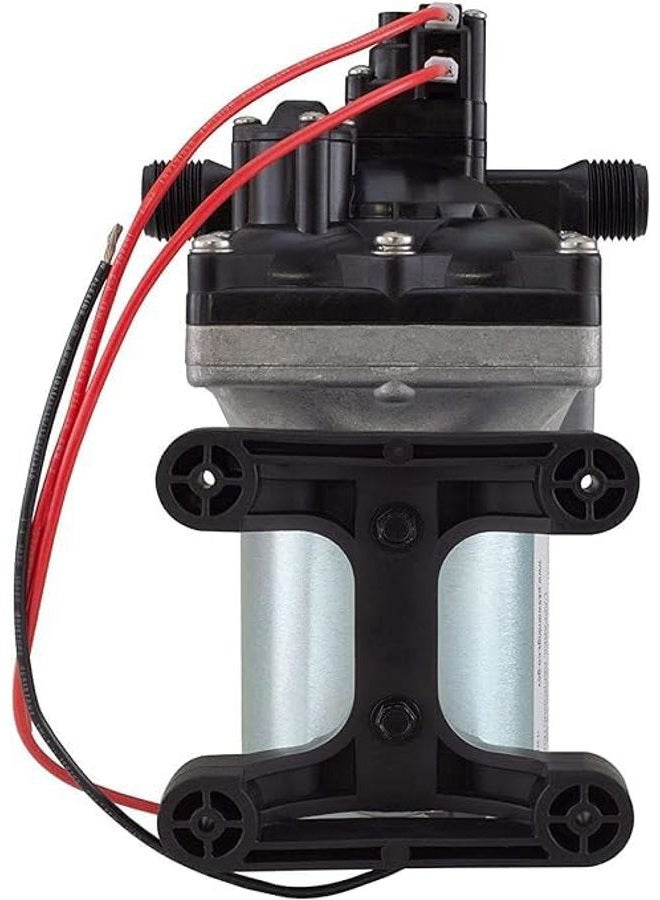PowerMax RV Water Pump 4008-101-A65/E65 | 3.0 GPM - 55 PSI | 12V Camper RV Water Pump | On Demand Diaphragm | Quiet & Smooth Operation | Self Priming | Quick Attach Fitting | 1 Pump + 1 Strainer - Image 3