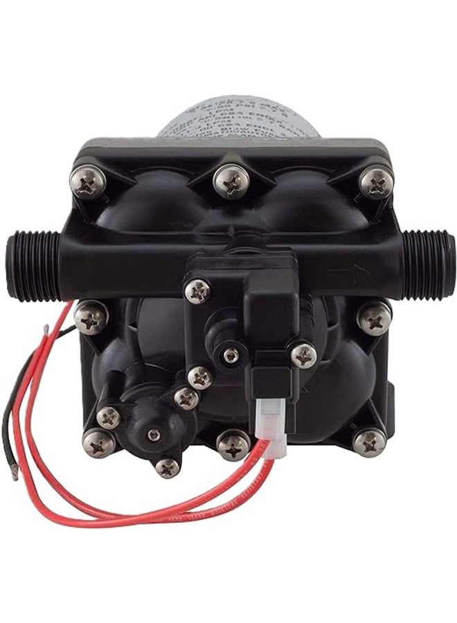 PowerMax RV Water Pump 4008-101-A65/E65 | 3.0 GPM - 55 PSI | 12V Camper RV Water Pump | On Demand Diaphragm | Quiet & Smooth Operation | Self Priming | Quick Attach Fitting | 1 Pump + 1 Strainer - Image 4