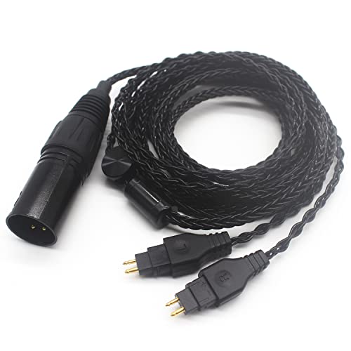 Youkamoo 4 Pin XLR Balanced Replacement Upgrade Cable Compatible with Sennheiser HD650, HD600, HD660S, HD660S2, HD580, HD58X, Massdrop HD6XX Headphones, 6.6ft 2m - Image 4