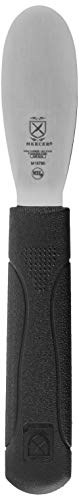 Mercer Culinary Millennia Plain Edge Spreader, 3.5 Inch Blade, Black Handle - Image 2