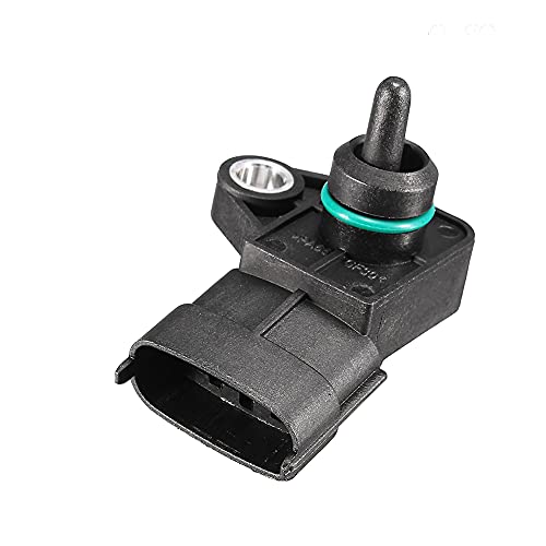 SFY MAP Manifold Absolute Air Pressure Sensor 39300-2B000 Compatible with Hyundai Accent Azera Equus Genesis Sonata Tucson Sante Fe Kia Cadenza Forte Optima Rio Rondo Sorento Soul Sportage - Image 1