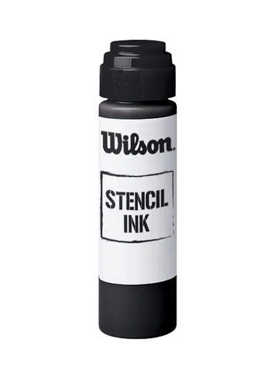 Wilson Tennis Stencil Ink - Racket Maintenance - Black