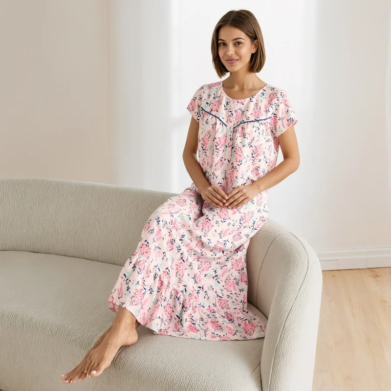 Splash FAV Floral Print Night Gown