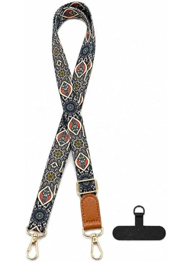 Ecosystem Phone Lanyard for Mobile Strap String Multipurpose Hand Wrist Strap Cross Body Shoulder Strap for Hand Free Carrying Keychain for Cellphone (Design 28)