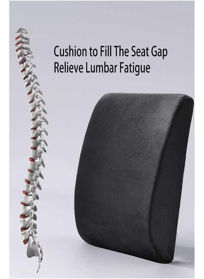 XVersion - Non Slip Orthopedic Memory Foam Coccyx Cushion and Back Seat for Tailbone and Lumber Pain - Image 1