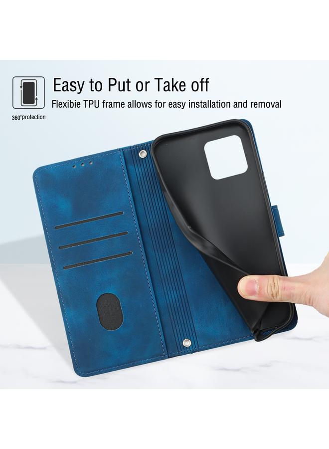 اس-توب جراب هاتف Honor X6 / X8 5G مصنوع من الجلد المنقوش بملمس الجلد - Image 3