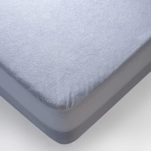 Sleepyhead Bamboo Terry Waterproof Mattress Protector; (75 x 72X12 King Size; White) - Image 5