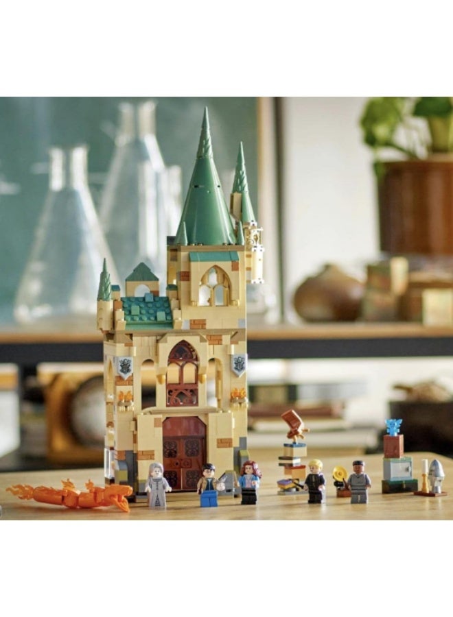 LEGO 76413 Harry Potter Hogwarts™: Room of Requirement, Castle Toy with Transforming Fire Serpent Figure, Deathly Hallows Modular Building Set - Image 2